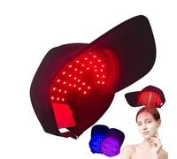 Sombrero para el crecimiento del cabello - Protector infrarrojo reduce la alopecia y la caída,Dispositivo para el crecimiento del cabello contra el adelgazamiento y la calvicie, restauración de la