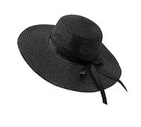 Sombrero para mujer, sol de paja de ala ancha, gran sombrero de paja para mujer, anti UV, gorras, gorros y sombreros, elegante, verano, playa, viaje, Bob Capeline plegable, gran tamaño, Capelines de