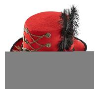 Sombrero punk de vapor, sombrero gótico vintage con gafas | Gorro de fieltro ajustable para hombres, mujeres, adultos y adolescentes