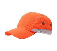 Sombrero reflectante de protección solar con color fluorescente de alta visibilidad para mantenimiento de carreteras y trabajadores de obras de construcción, sombrero de trabajo de color fluorescente