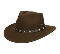 Sombrero Scippis Australian Adventure Wear Emerald, Todo el año, Unisex adulto, color marrón, tamaño Large