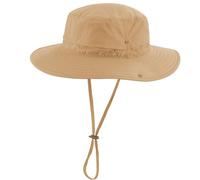 Sombrero Sol Hombre Sombrero de Pesca Protección UV Safari ala Ancha Bucket Hat Malla Transpirable Impermeable Ligero Verano Plegable Boonie