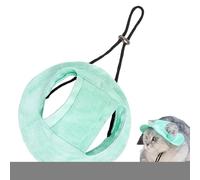 Sombrero Solar para Gatos,Gorro De Verano para Perro Y Gato En Playa con Agujeros para Orejas - Visera Suave con Protección Solar Y Gorro para Cumpleaños De Mascotas En Playa Parque Deporte Picnic