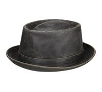 Sombrero Stetson Pork Pie Odenton - Porkpie de algodón - Fedora Impermeable y con protección Solar - Sombrero para Hombre/Mujer - Verano/Invierno