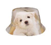 Sombrero Tipo Cubo West Highland White Terrier para Mujer y Hombre, Sombreros de Verano para Hombre y Mujer