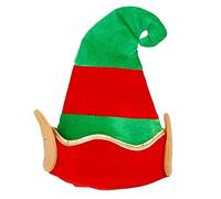 Sombrero único de Papá Noel para Navidad, colorido sombrero de Navidad que trae risas a tus celebraciones, para mujeres y hombres, divertido Papá Noel colorido