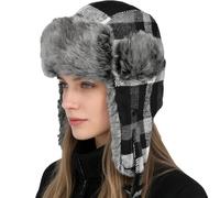 Sombrero Ushanka con calefacción, Resistente al Viento, ajustes, Sombrero de Invierno con calefacción USB, para él, Ella, Hombres, Mujeres, Adultos, Ciclismo, Caminar, IR al Trabajo,