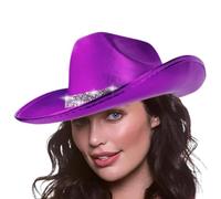 Sombrero Vaquera Del Oeste Disfraz clásico de sombrero western para juegos
