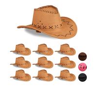 Sombrero vaquero 80 g 55 cm sombrero cowboy sombrero de vaquero gorro vaquero