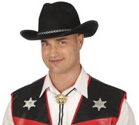 Sombrero Vaquero Negro Fieltro