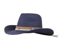 Sombrero Vaquero NiñA-Cowboy Riding Brim Hat Men Wide Hat Cap Belt Retro Western Women Baseball Caps