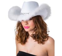 Sombrero Vaquero Stenson Wicked Multi De Fieltro Adulto Para Disfraz Oeste