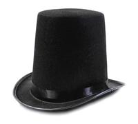 Sombrero vintage estilo fedora de algodón de ala corta, sombrero vaquero occidental, versátil para cenas al aire libre, uso casual, Panamá para niños, Negro, Talla única