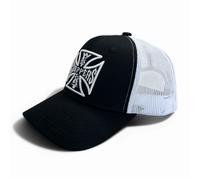 Sombrero West Coast Choppers og Cross negro/blanco