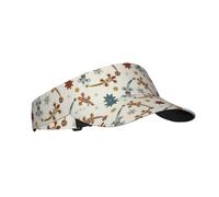 Sombreros con visera para mujer, diseño geométrico de lagarto, geco, colorido, para hombre y mujer, gorra ajustable, parasol, sombreros para correr, tenis, golf