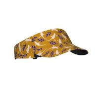 Sombreros con visera para mujer, geco blanco, lagarto, hojas azules, parasoles deportivos para mujeres y hombres, gorras ajustables, parasol, sombreros para correr, tenis, golf