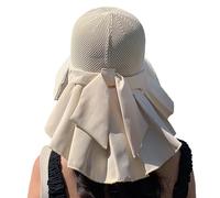 Sombreros de ala ancha, sombrero Boonie, sombrero de sol, sombrero de pesca, protección UV, playa, transpirable, cubo de verano, beige