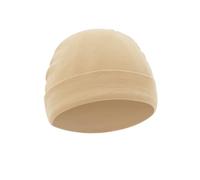 Sombreros de algodón agradable a la piel, transpirable, suave, para recién nacidos, guardería, hospital, para niños y niñas de 0 a 6 meses, algodón suave, caqui, Talla única