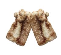 Sombreros de animales para adultos - Sombrero de disfraz con estampado de cuernos | Accesorio de invierno de felpa suave para viajes, cumpleaños, vacaciones, fiestas, cosplay, actuaciones, comedia