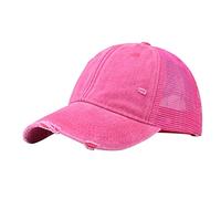 Sombreros de béisbol para hombre y mujer, con hebilla de mezclilla, sombrero, armario, sombrero, bastidores para gorras de béisbol, hot pink, Talla única