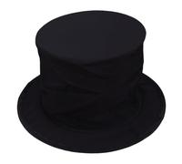 Sombreros de copa para hombres, sombrero de copa negro, sombrero de mago de 6 pulgadas de alto con compartimento secreto, accesorio de disfraz de mago para niños y adultos, suministros para fiestas d