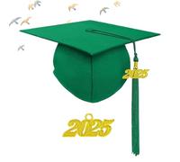 Sombreros de graduación, cómodos, transpirables, ajustables, con placa de año, accesorios de vestir, accesorios para fotos, recuerdos de graduación de secundaria para reuniones escolares, cosplay