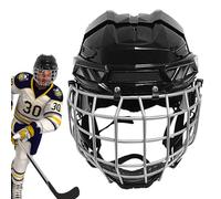 Sombreros de Hockey Jóvenes, Sombreros de Hockey Hombres | Protector Facial de Hockey | Sombrero De Hockey Sobre Hielo Jaula, Respirable, Protección y Protección Equipo de Hockey Sobre Hielo