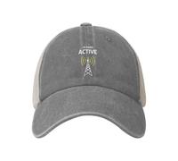 Sombreros de Hombre Hechos de algodón Puro, Ham Radio Works Cap Moda Casual Gorras de béisbol Gorra Ajustable Hip Hop Verano Unisex Gorras de béisbol Personalizables, Regalo