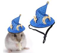 Sombreros de Mascotas para Animales pequeños - Disfraz de Sombrero de Mago pequeño para Mascotas para Hurones | Mini Sombrero de Fiesta para Conejillos de Indias, hámsters, Chinchillas, Conejos |