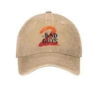 Sombreros de Navidad Logo de la película Los Malos 2 Gorra de béisbol Vintage Algodón Desgastado 2025 Nuevo Sombrero Snapback Hombres Mujeres de Sombrero Suave sin Estructura al Aire Libre