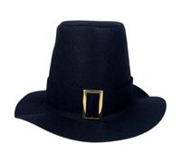 Sombreros De Peregrino - Sombrero De Parte Plegable Ultra Ligero De Fieltro De 70G, Accesorio De Novedad Plegable Para El Día De De Acción De Gracias, Sombreros De La Historia Del Juego