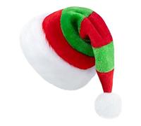 Sombreros De Santa Claus Adultos,Suministros De De Navidad De Peluche - Sombreros De Año Nuevo De Terciopelo Suave | Para Adultos Hombres Mujeres Sesión De Fotografía Invierno Cantos Navideños