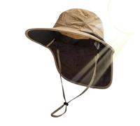 Sombreros de Sol para Mujer - Ancho ala Ajustable Transpirable Tipo Balde con Protector de - Sombrero para Playa - Playa, Senderismo, Ciclismo, Running