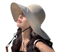 Sombreros de Sol para Mujer,Sombrero de Sol para Mujer | Sombrero para el de ala Ancha Sombreros Boonie - de Verano Transpirable para, Sombreros de Cubo, Sombreros de Playa para PES