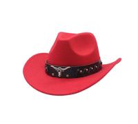 Sombreros de Vaquero Estilo Western para Hombre Sombreros Fedora de Ala Ancha para Mujer Disfraz de Vaquera Sombrero Western Sombrero para Montar a Caballo
