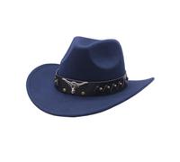 Sombreros de Vaquero Estilo Western para Hombre Sombreros Fedora de Ala Ancha para Mujer Disfraz de Vaquera Sombrero Western Sombrero para Montar a Caballo