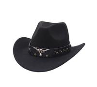 Sombreros de Vaquero Estilo Western para Hombre Sombreros Fedora de Ala Ancha para Mujer Disfraz de Vaquera Sombrero Western Sombrero para Montar a Caballo