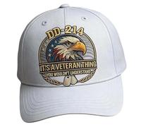 Sombreros de Veterano para Hombre, Accesorios Unisex Bordados con águila, Gorra de Veterano de EE. UU., para cumpleaños, Azul Marino, Halloween, Playa, jardín, Patio, Senderismo, Trabajo
