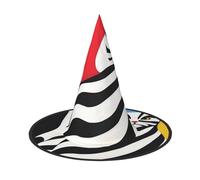 Sombreros exóticos de brujas de Halloween, diademas de bruja, sombrero de mago, accesorios de disfraz para cosplay, fiesta, mascarada, plegable, 3 piezas