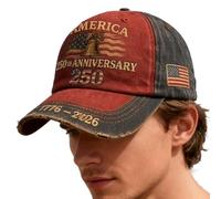 Sombreros Hombres | Accesorio de Cabeza Patriótica 250e | Gorra Dad,para Deportes Al Aire Libre, Carreras, Verano, Playa, , Esquí, Ciclismo, Senderismo, Y