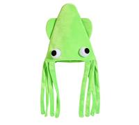 Sombreros locos, divertido sombrero de calamar transpirable de felpa, disfraz de gorras locas, para adultos, niños, niñas, , espectáculos de escenario, Halloween, Navidad, cumpleaños