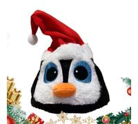 Sombreros navideños - Diadema navideña | Gorro de peluche interactivo | Con y sonidos | accesorio para navideñas | Sombrero animado con muñeco de nieve con reno de Papá Noel