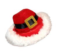 Sombreros navideños para Perros - Disfraz de Gorro Ajustable, Accesorio Festivo para Mascotas, Gorro de Estilo Occidental, Vestido de Estilo vacacional | Ropa para Fiesta de cumpleaños, Matriz