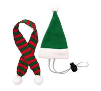 Sombreros para gallinas Traje, traje de Santa Claus para animales de granja | Sombrero de salud para pequeños animales con cordón ajustable, para patos gallinas roedores conejitos periquito