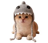 Sombreros para gatos | Forma de tiburón de gato | Sombrero de disfraz para perros | Para padres de mascotas, fotografía, viajes, eventos, de disfraces, Halloween, de cumpleaños