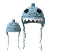 Sombreros para gatos | Sombrero de cabeza de perro en forma de tiburón - Sombrero de cosplay como cachorro | Para fotografía de animales, viajes, compras, de disfraces, de cumpleaños