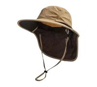 Sombreros para Hombre,ala Ancha Ajustable con Protección Transpirable y Cubrenuca | Sombrero de ala Ancha para Exteriores,para Viaje, Playa, Senderismo, Ciclismo y Running