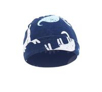 Sombreros respetuosos con la piel, de algodón, transpirable, suave, para recién nacidos, guardería, hospital, para niños y niñas de 0 a 6 meses, accesorios de fotografía para recién nacidos, R, Talla