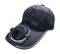 Sombreros solares - Cubierta de cabeza de ventilador de refrigeración, ropa protectora transpirable para exteriores, ropa de ventilación cómoda | Escudo solar portátil para