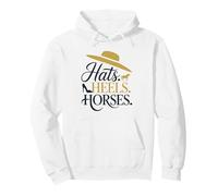 Sombreros Tacones Caballos Derby Time Sudadera con Capucha